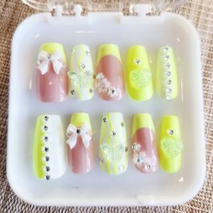 Highlighter Press On Nails